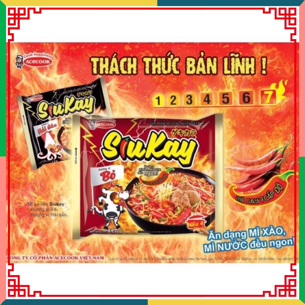 MÌ CAY 7 CẤP ĐỘ SIÊU HOT