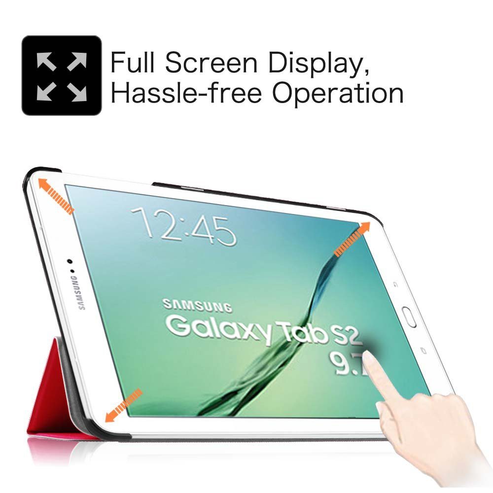Bao da nắp gập bảo vệ dựng được cho Samsung Galaxy Tab S2 9.7 Inch