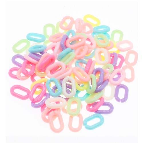 Set 30 phụ kiện làm trang sức thủ công đầy màu sắc