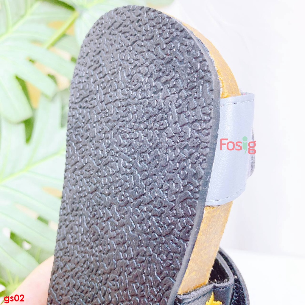 Giày Sandal Bé Trai NXT - Đen Xám Tên lửa