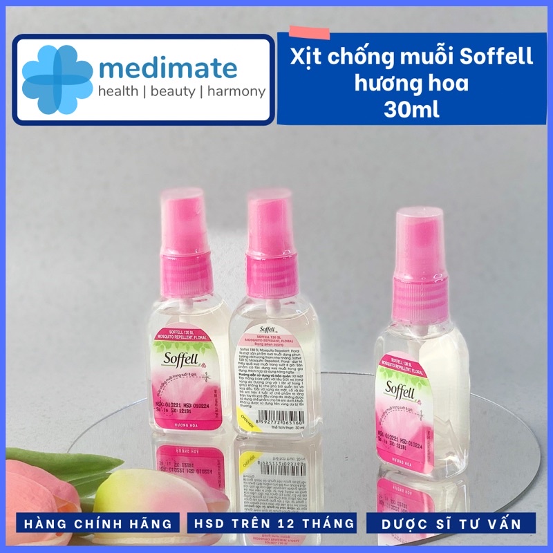 Xịt chống muỗi Soffell dạng phun sương hiệu quả trong suốt 8 giờ