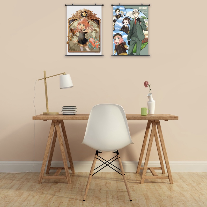 Poster Dán Tường Trang Trí In Hình Nhân Vật Anime Spy X Family Phong Cách Vintage