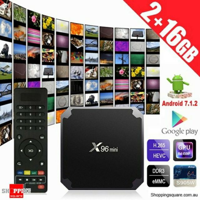 Tv Box X96Mini - S905L 2G 16G Xem truyền hình phim online youtube Phiên bản mới