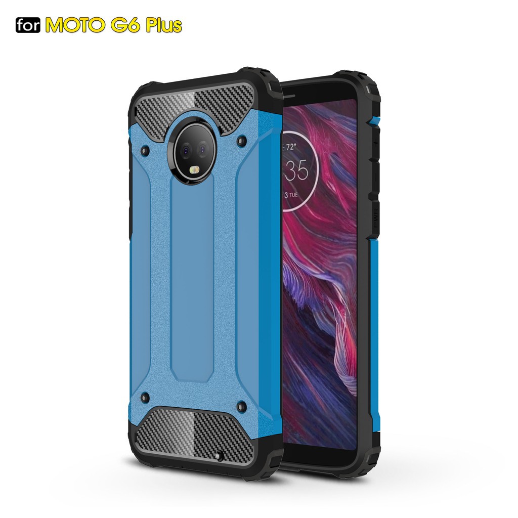 Ốp Lưng Tpu + Pc Cao Cấp Cho Motorola Moto G6 / G6 Plus