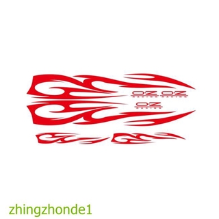 Decal Dán Trang Trí Hình Ngọn Lửa 3d Cho Xe Hơi