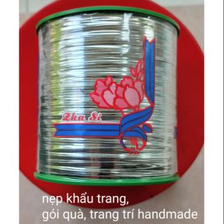 Dây Kẽm trang trí, làm nẹp khẩu trang, handmade.