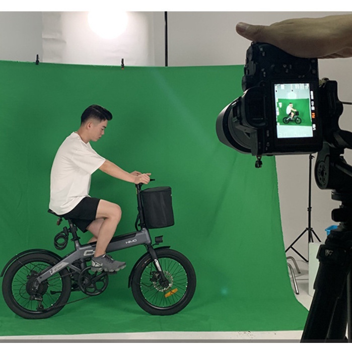 (3x5M) Vải dày màu xanh lá xanh dương, Phông key hình, quay phim livestream chuyên nghiệp