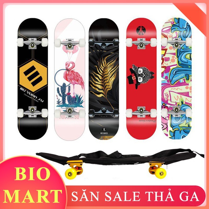 Ván trượt người lớn 80*20*10  Ván trượt skateboard cao cấp