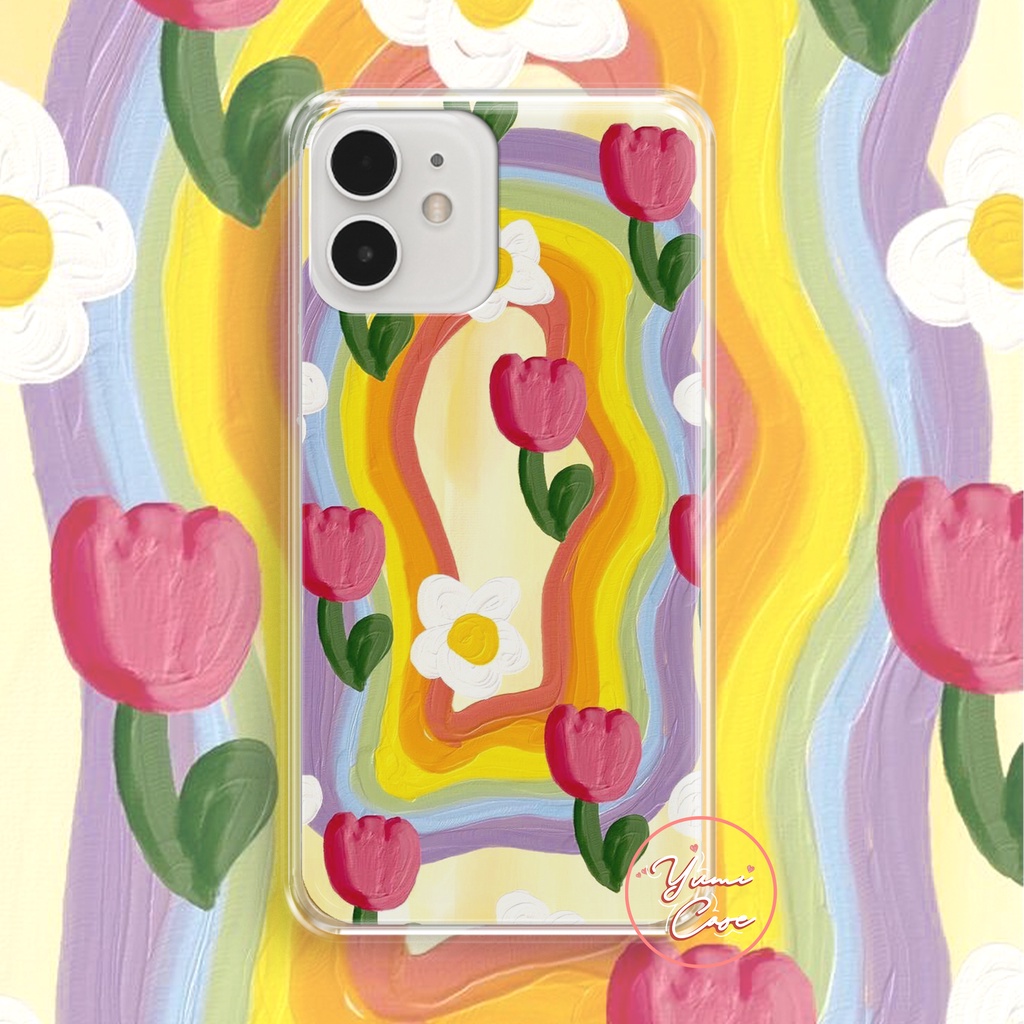 Ốp lưng điện thoại cho Oppo A91/ A52/ A72/ A92/ A3s/ A5 2018/ A5s/ A7 TRANH VẼ 6-7 Yumi Case