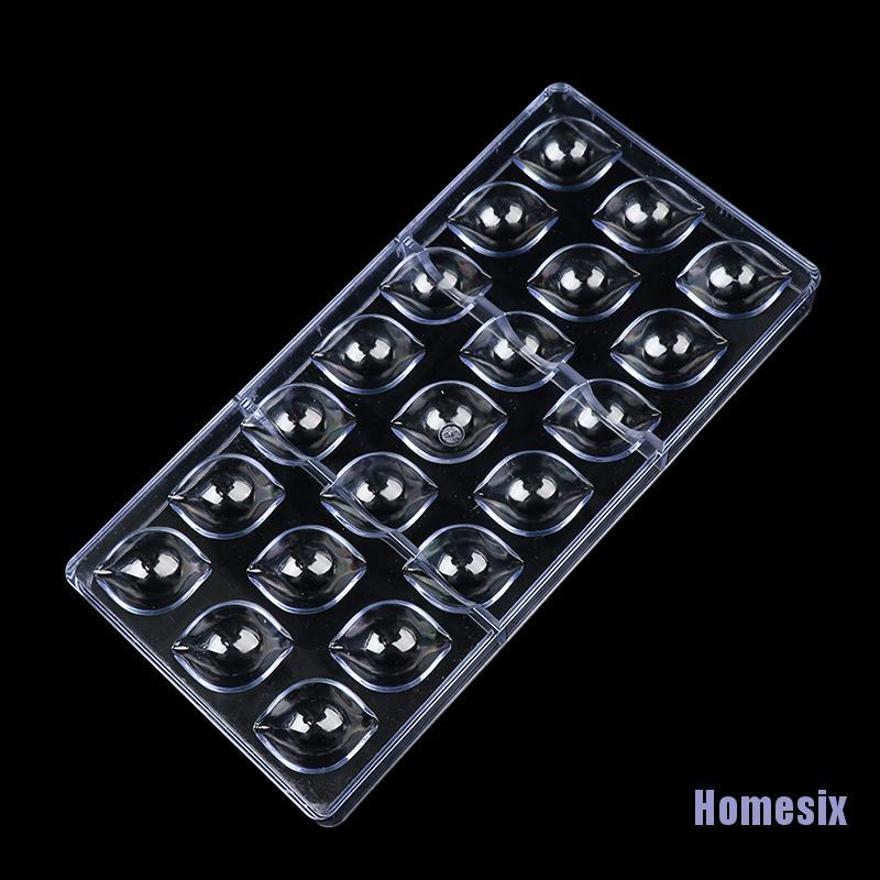 Khuôn Làm Bánh / Sô Cô La Hình Cầu 3d Chất Liệu Polycarbonate Dày Dặn Tiện Dụng
