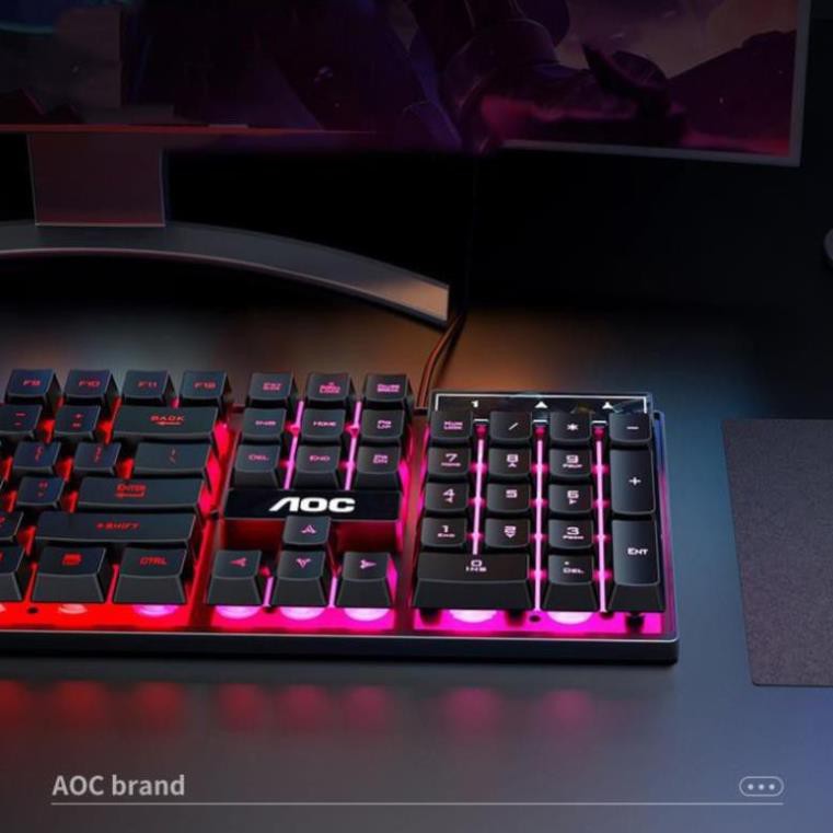 Bàn Phím Cơ Gaming KB121 Gaming cao cấp, có chế độ led, phím cảm giác chơi game cực đã BH 12