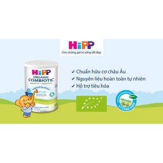 Sữa Bột Hipp 3 ORGANIC COMBIOTIC 800G  {MÃU MỚI}