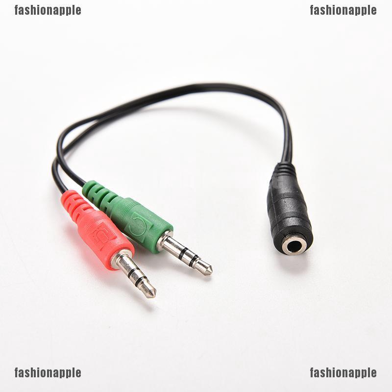 Đầu Chia 2 Cổng Âm Thanh 3.5mm Female Sang 2 Dual Male