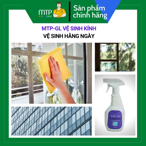 Nước lau kính MTP GL, chai 500ml