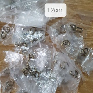 Set 5 bộ /10c Khoen chữ D loại tốt size từ 2cm đến 5cm