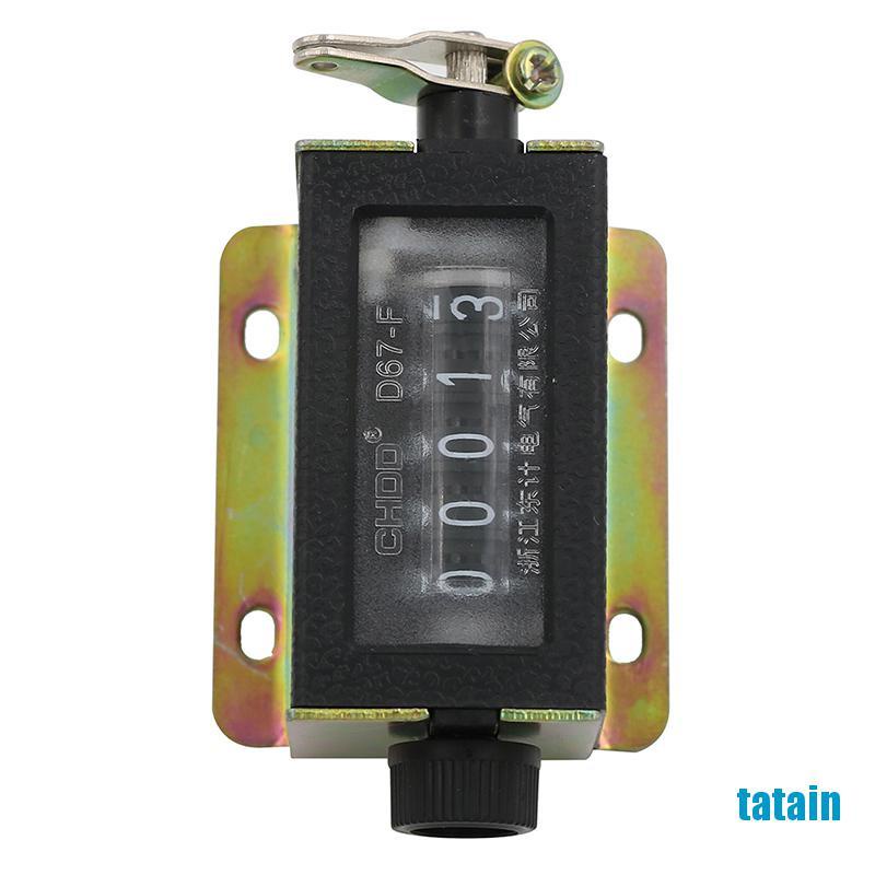 Đồng hồ bấm giờ thủ công 5 chữ số từ 0~99999 D67-F