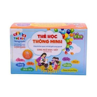 Bộ Thẻ Học BIBO Thông Minh 16 Chủ Đề