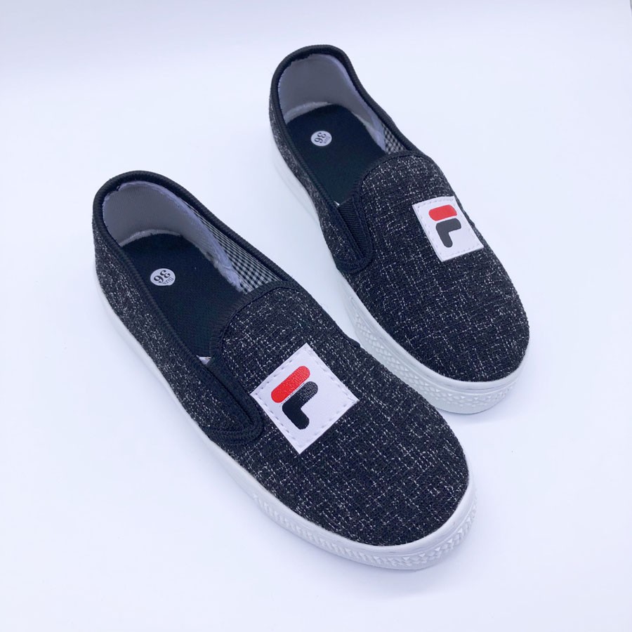 Giày slip on Koin màu xám đậm VV196