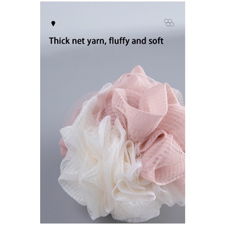 Mesh Flower-Shaped Bath Cotton for Body Hygiene