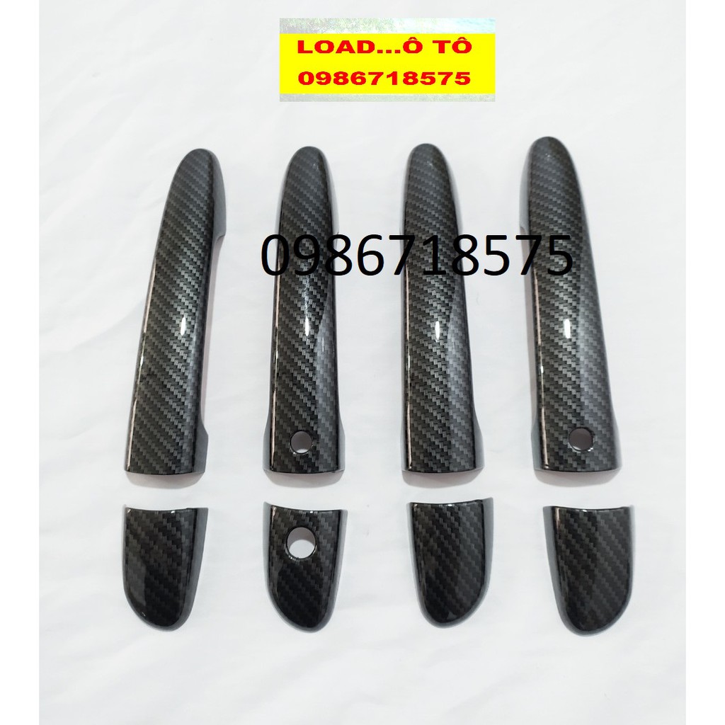 Ốp Tay Nắm Cửa Carbon Xe Mazda Cx8 2019-2021 Mẫu Carbon Cao Cấp