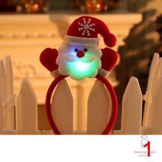 Christmas light single and double headband