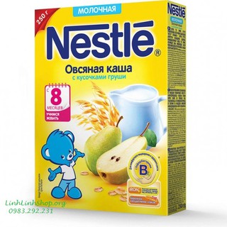 Bột ăn dặm Nestle xách Nga
