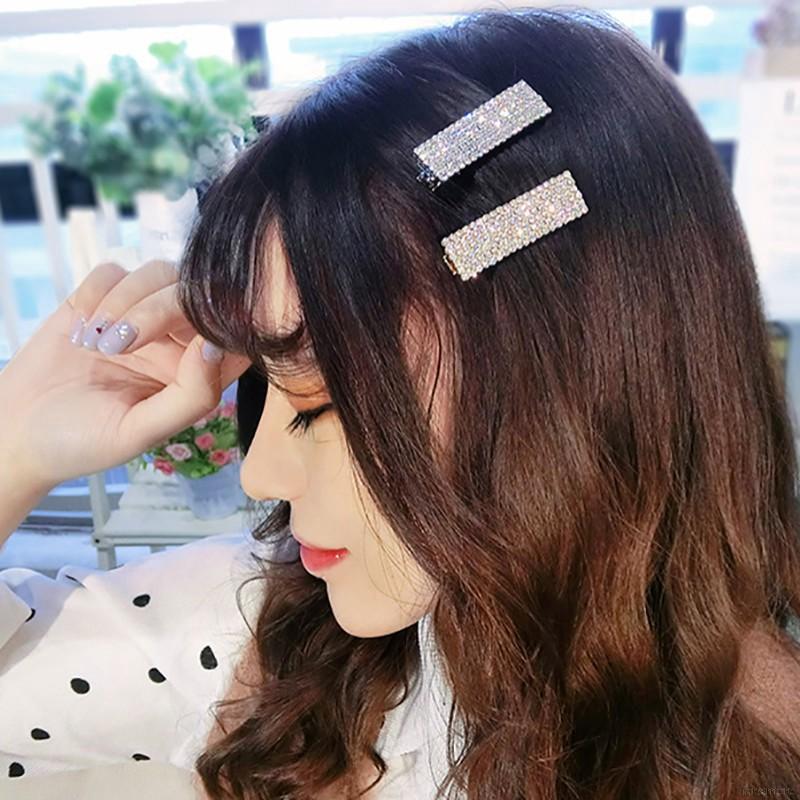 Kẹp tóc đính đá phong cách Hàn Quốc cá tính dành cho nữ