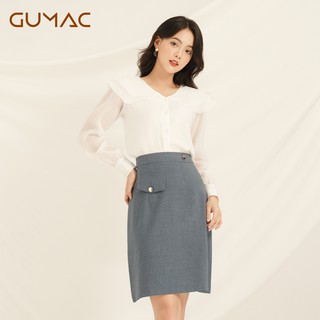 Chân Váy nữ phối nắp túi VA835 GUMAC
