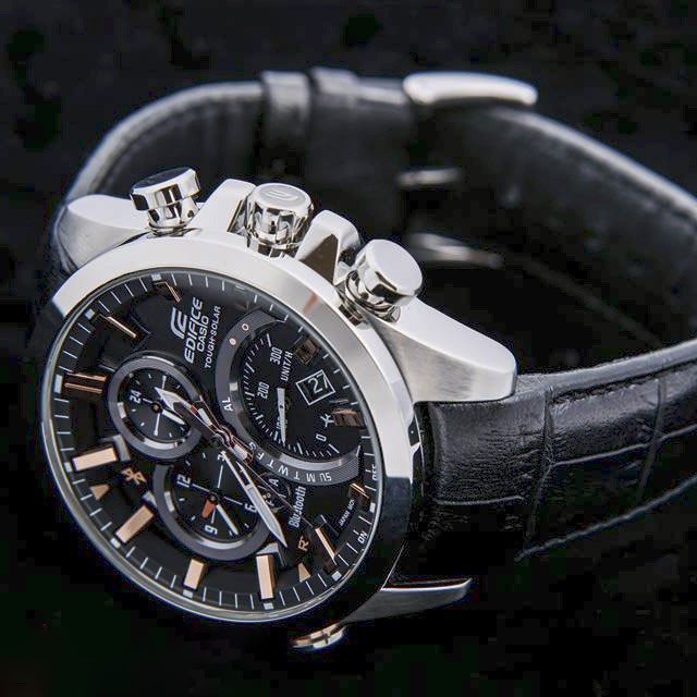 Đồng Hồ Nam Casio Chính Hãng Edifice EQB-500L-1A -Dây Da -Năng lượng mặt trời | BigBuy360 - bigbuy360.vn