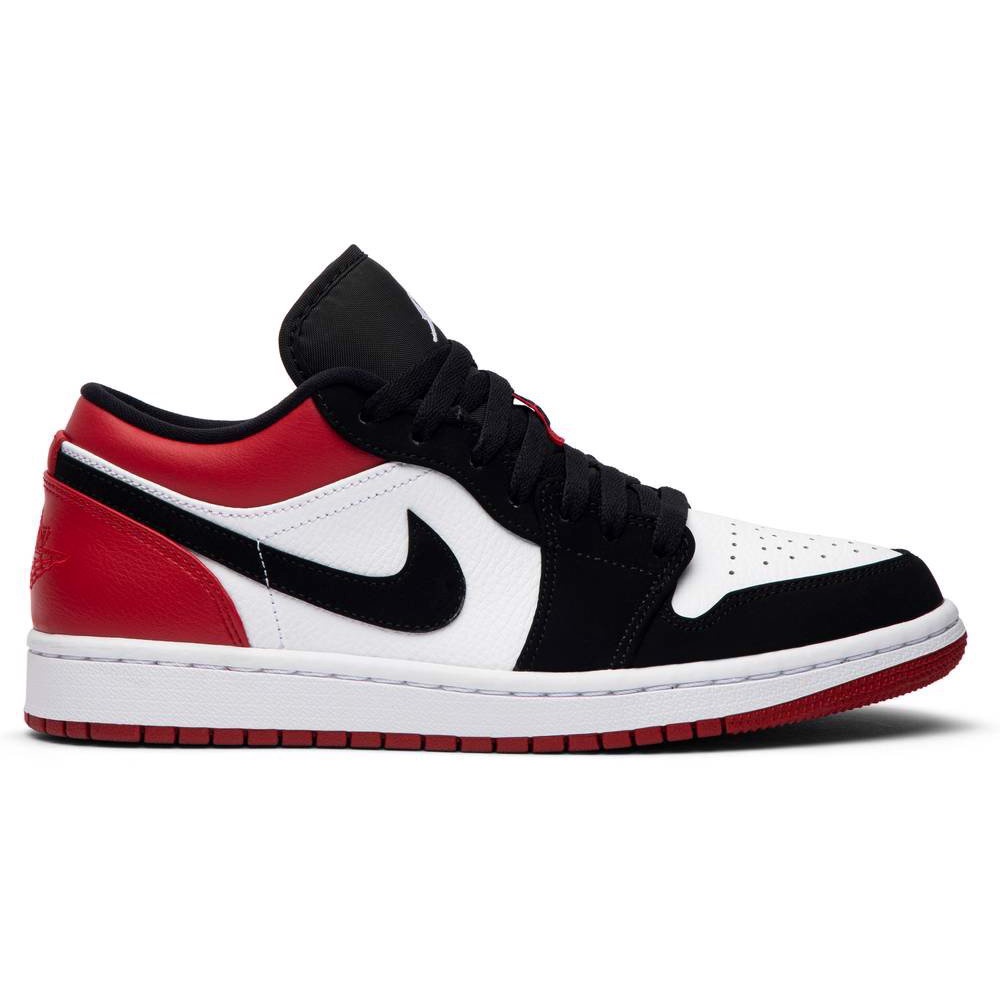 Giày Nike Air Jordan 1 Low Black Toe 553558-116