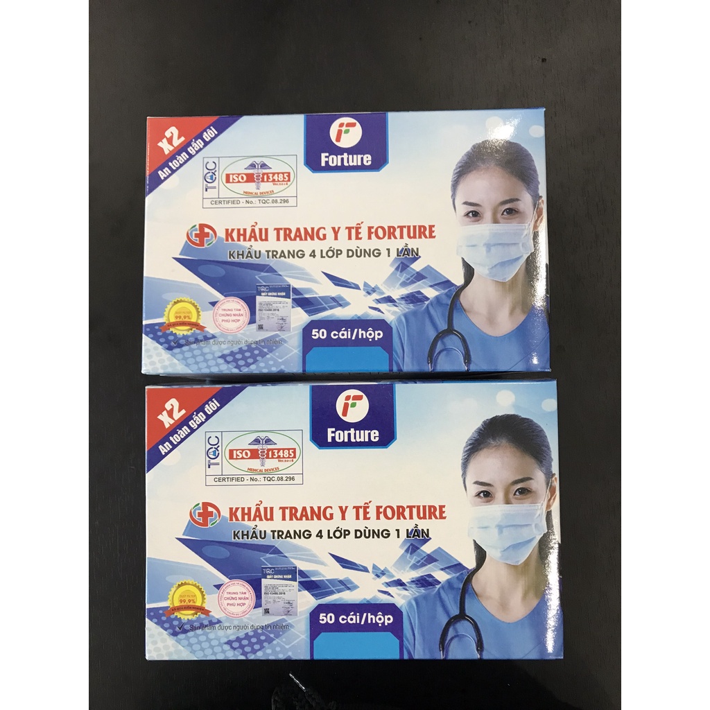 Khẩu trang Forture hộp 50 cái