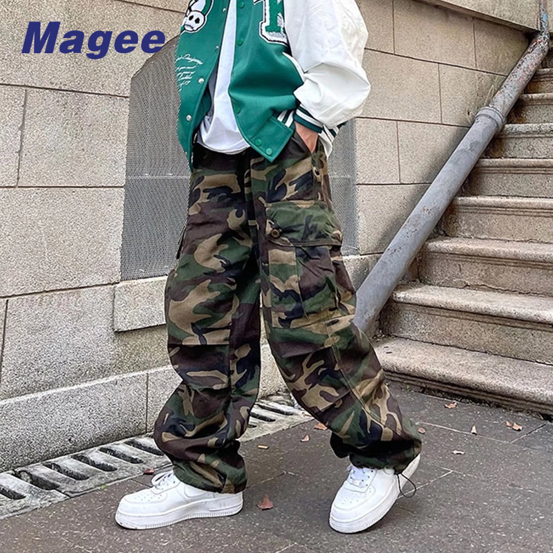 Quần Dài Nam Họa Tiết Rằn Ri Phong Cách hip hop