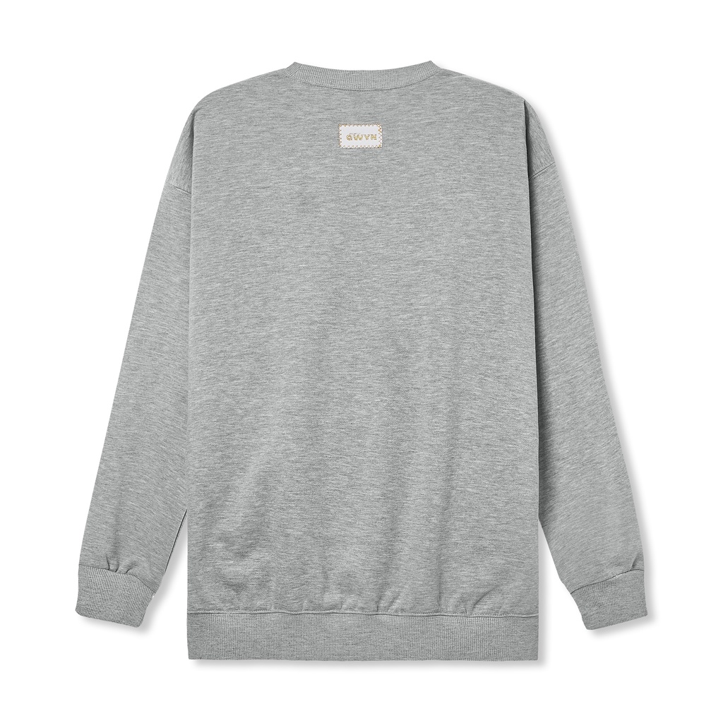 Áo sweater unisex form rộng GWYN CARTOON CREWNECK SWEATSHIRT