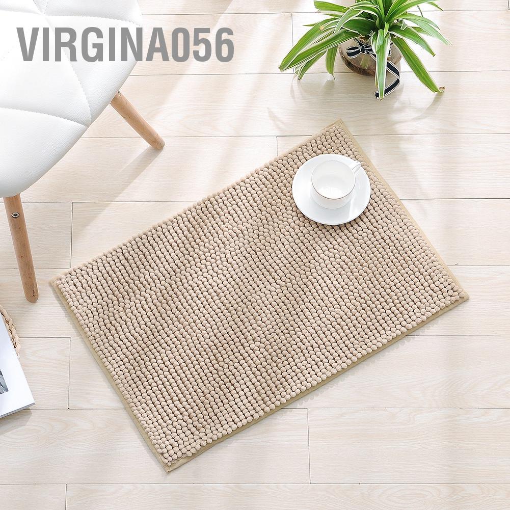 Virgina056 Virgina056 Chenille Chống trượt thấm nước Phòng tắm khách