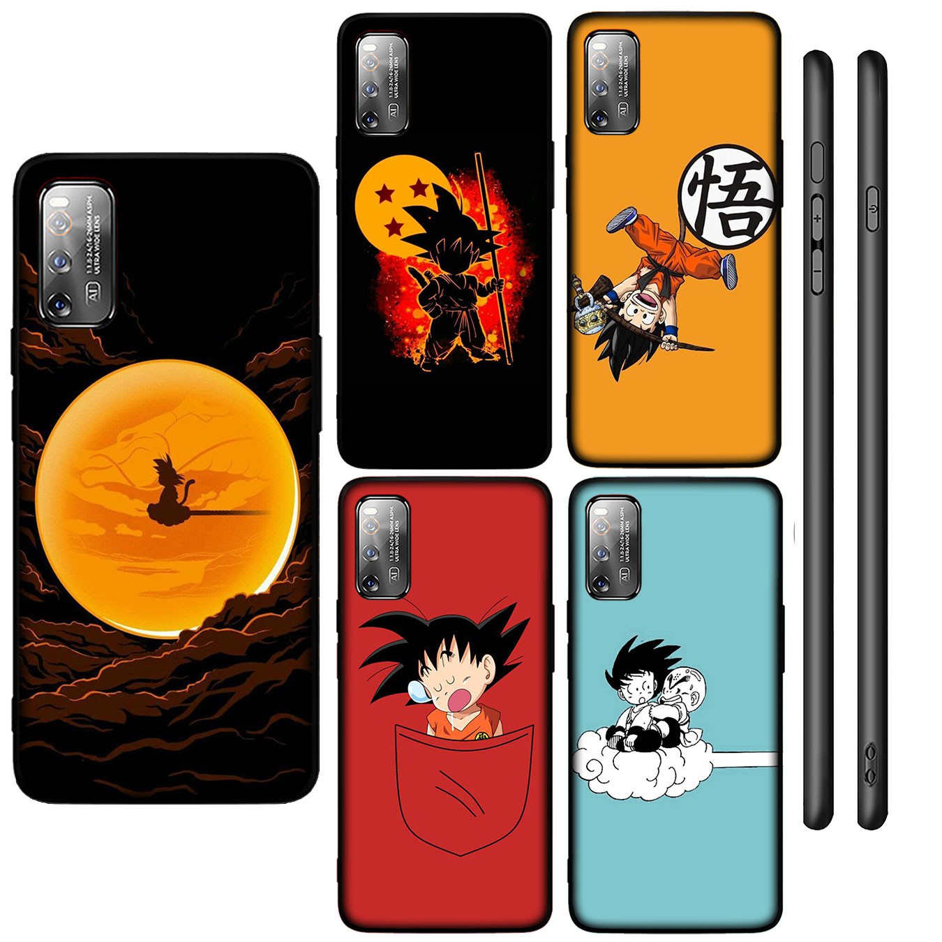 Ốp điện thoại dẻo silicon in hình Anime goku cho Samsung Galaxy A11 A31 A10 A20 A30 A50 A10S A20S A30S A50S A71 A51