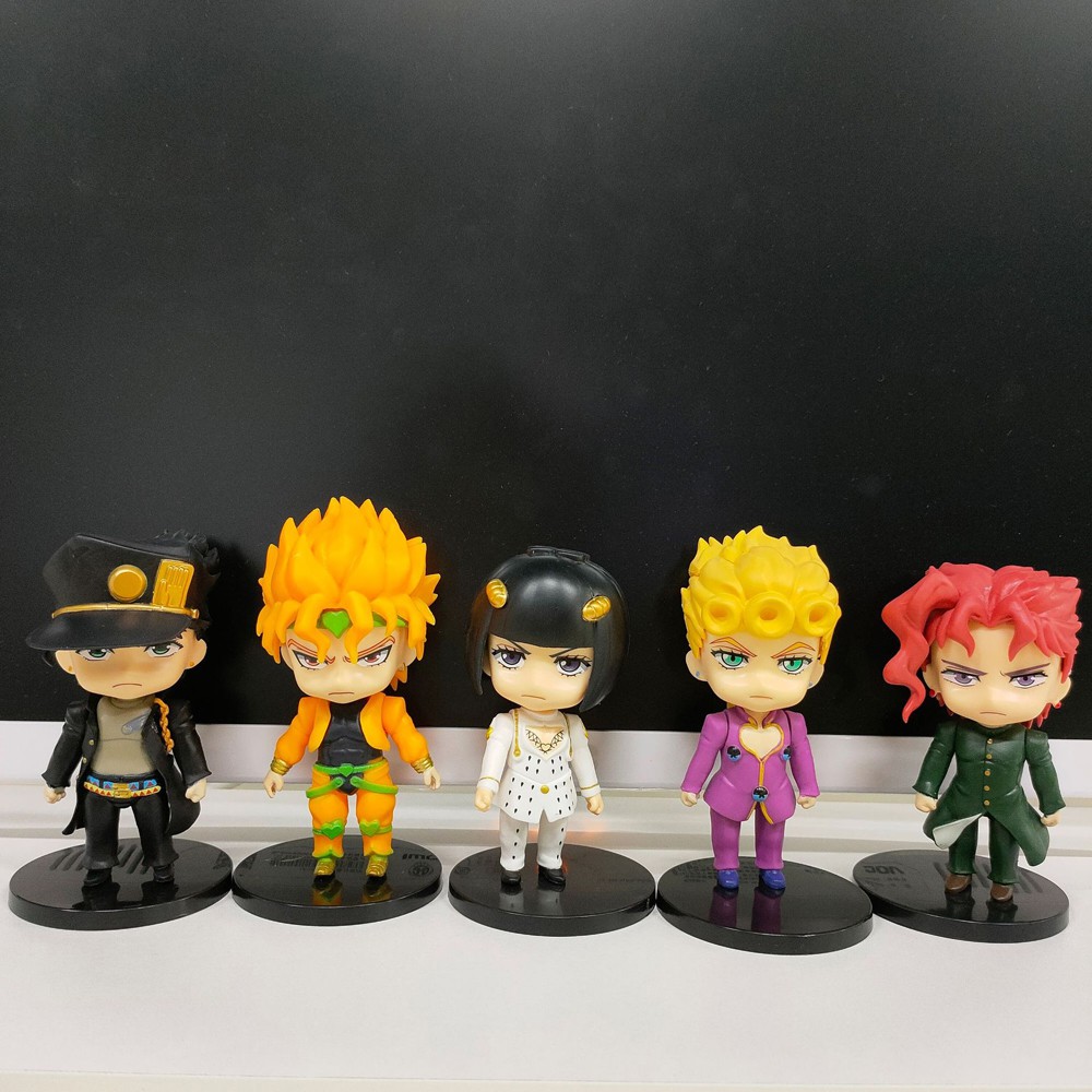 Set 5 Mô Hình Đồ Chơi Nhân Vật Trong Jojo 's Bizarre