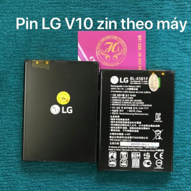 Pin LG V10 (BL-45B1F) ZIN THEO MÁY-MỚI 100%