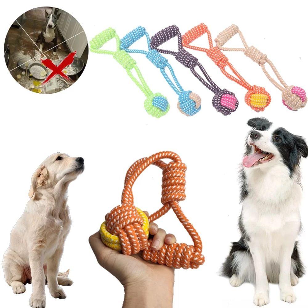 Bóng Gặm Đồ Chơi Nhiều Màu Sắc Giúp Giảm Căng Thẳng Dành Cho Cún Cưng