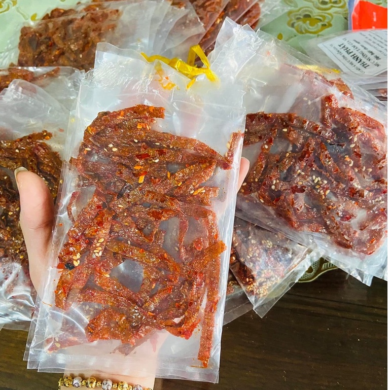 MỰC TẨM GIA VỊ NƯỚNG SATE - MỰC CAY SIÊU NGON