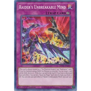 Thẻ bài Yugioh - TCG - Raider's Unbreakable Mind / MP21-EN210