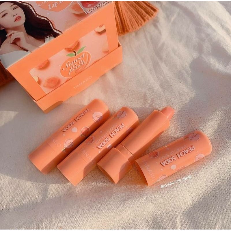 Son Dưỡng Màu Đào Peach LipBalm KissBeauty Chính Hãng Nội Địa sỉ tốt - GIÁ GỐC 12