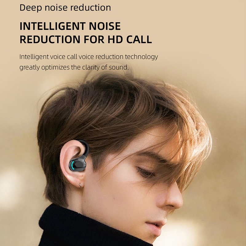 Tai Nghe Bluetooth 5.2 F8 Móc Tai Có Tích Hợp Mic