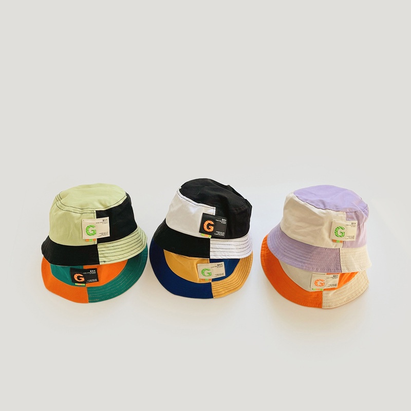 Nón Tai Bèo Thêu Chữ Màu Sắc Xinh Xắn Cho Bé