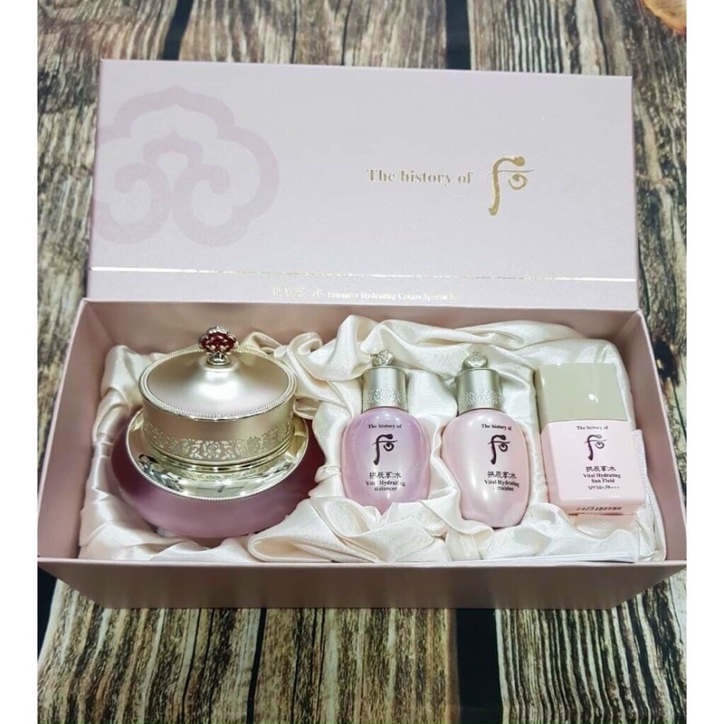 Set dưỡng cấp ẩm  Whoo GJH Soo Intensive Hydrating Cream set 4sp ᴘʜᴀɴᴅɪᴇᴍᴍʏ997 Ⓡ