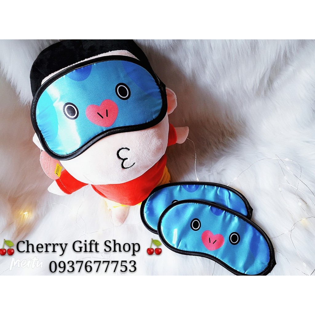 Bịt Mắt Ngủ BT21 Mang - Bịt mắt ngủ - Che mắt ngủ