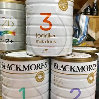 Sữa blackmores số 1,2,3 loại 900g