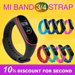 Dây đeo Silicon bảo vệ cho đồng hồ thông minh Xiaomi Mi Band 4 3