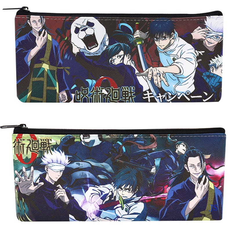 Túi Đựng Bút Chì Họa Tiết Anime Kawaii Jujutsu Kaisen Cho Học Sinh