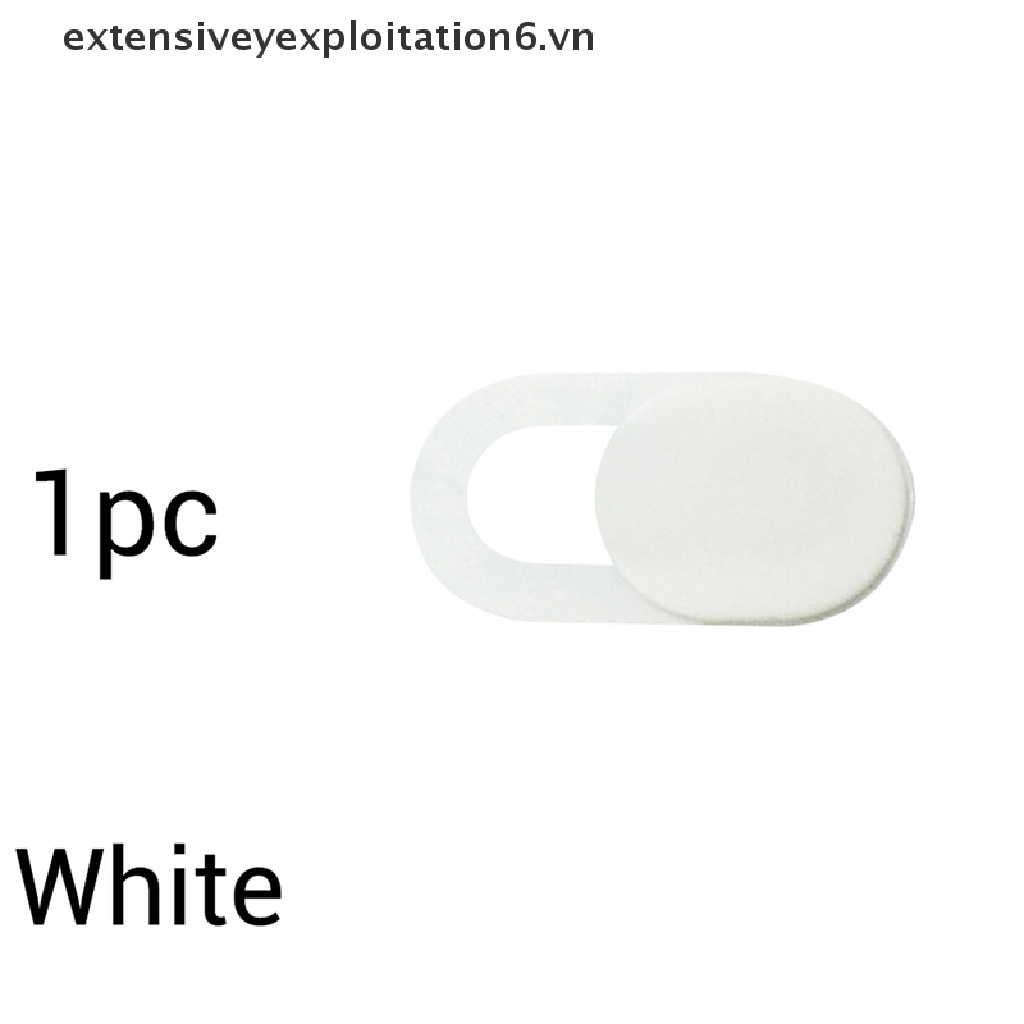 Miếng Dán Bảo Vệ Ống Kính Máy Ảnh E6VN / / WebCam Bằng Nhựa Cho iPhone PC