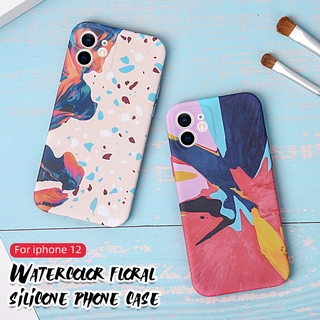 Ốp Lưng Tpu Họa Tiết Hoa Thời Trang Cho Iphone 7 8 Se2020 7plus 8plus X Xs Xr Xs Max phone case
